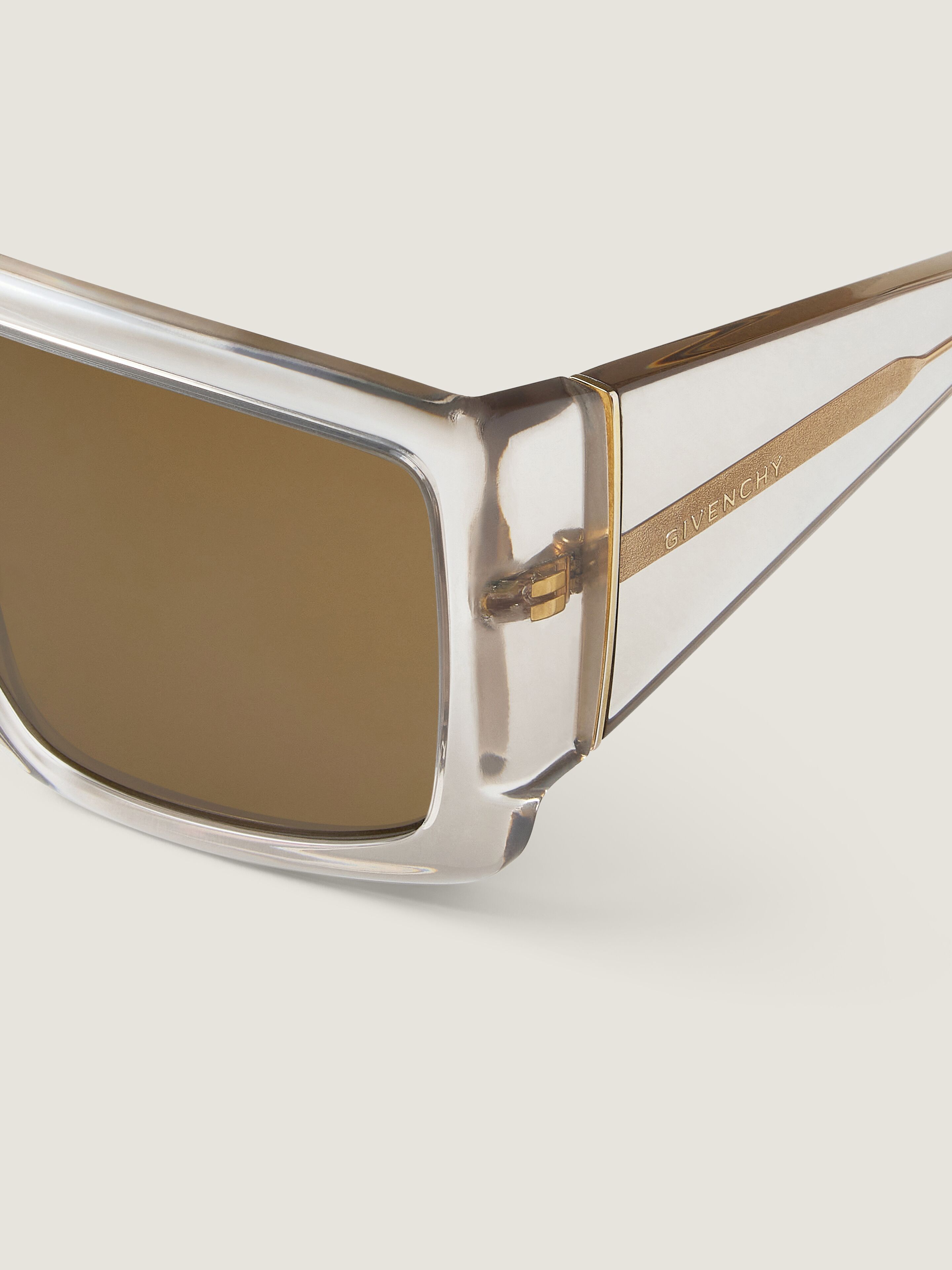 Square sunglasses in acetate